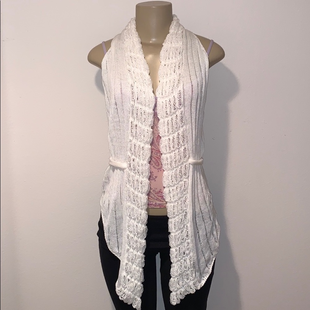 NWOT! Knit cardigan vest